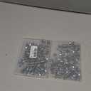 #10 x 3/4" (50 PCS) Metal Roofing Screws with Rubber Washer, Hex Head Self Tapping Screws for Metal, Self Drilling Sheet Metal Screw, Hex Bit Socket Included