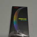 TORRAS Q3 Spin for iPhone 17 Pro Max Case with 360 Magnetic Stand, Wireless Charging Compatible, Hard PC Case for 17 Pro Max Phone Case with Stand, Translucent Cosmic Black