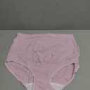 Mama Cotton Women's Over The Bump Maternity Panties High Waist Full Coverage Pregnancy Underwear Multi-Pack, Size Medium