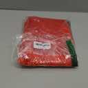 Jexila 50 Pack Red Organza Gift Bags 8X12 inch Mesh Valentines Drawstring Gift Pouch Party Favor Christmas Goody Treat Bags