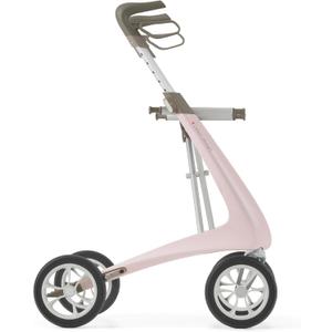 byACRE Carbon Ultralight Rollator Walker - 10.6 lbs Adult Walkers with 4 Wheels and Seat - Lightweight Seated Walkers with Wheels - Foldable Rolling Walker with Seat - Walker for Adults