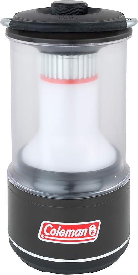 Coleman LED Lantern Batteryguard 600 Lumens, Super Bright High Power Cree Led Lamp, Portable Camping Light Lantern - Black, Small
,
