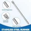 Burner Tube Replacement Royal 5-Burner Gourmet, 4pcs Stainless Steel