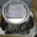 Winco Madison Stainless Steel Chafer with Roll Top, 6 Quart