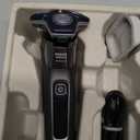 Philips Norelco Shaver 7200, Rechargeable Wet & Dry Electric Shaver with SenseIQ Technology and Pop-up Trimmer, S7887/82 (Dark Chrome)