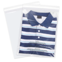 iMailer - 52 Count - 11" x 14" Clear Plastic Poly Bags with Suffocation Warning for Prints, Photos, Documents, Clothing, T-Shirt - Resealable Adhesive,Not Strong