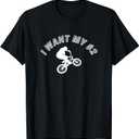 I Want My Two Dollars! Better Off Dead Funny Movie Quote T-Shirt, Medium