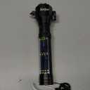 Rechargeable Solar Powered Flashlight,Multi Function LED Tactical Flashlight with Glass Breaker,Seatbelt Cutter,Alarm and Phone Charger,Powerful Handheld Flashlights for Emergencies Camping