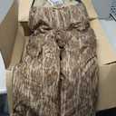 HABIT Youth Cedar Branch Insulated Waterproof Bib, Mossy Oak New Bottomland, Large