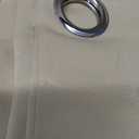 Curtain for Bedroom | Light Block for Windows & Sliding Doors | Made in Europe | Grommet || Beige - Eggshell MC634