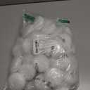 KNOURT 36 Pack Floating Candles, 3” White Unscented Dripless Wax Burning Candles, for Weddings, Party, Cylinder Vases, and Home Decorations