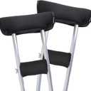 Crutch Pads & Hand Grips Crutches Padding for Underarm and handles, Upgrade Construction Designed for Anti-slip, Comfortable Crutch Armpits Cushions, Accessories for Crutches