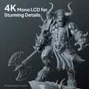 ELEGOO Mars 5 Resin 3D Printer with 4K Mono LCD,Automatic Leveling, Desktop 3D Printer with Printing Size of 5.65 3.53 5.91 inches