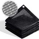 ARKOST 30% Shade Cloth for Garden 5x10 FT, Outdoor Sun Shade Netting with Reinforced Grommets, Pergola Shade Cover Mesh Tarp for Plants Patio Greenhouse Chicken Coop, Black