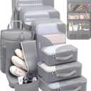 10 Set Packing Cubes for Travel, Gifts for Women Mom,Anti-Tearing Suitcase Organizer,OlarHike Vacation Essentials & Accessories for Cruise Ship