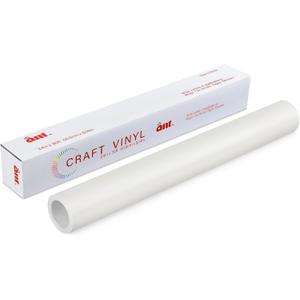 ANT White, 24" x 30’, Permanent Vinyl Roll, Adhesive Vinyl Roll, for DIY Project, Decal, Sticker, Compatible with Cricut, Cameo, Silhouette, Weather-Resistant
