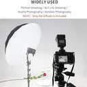 Selens 41 Inch Soft Cloth Umbrella Diffuser Compatible with 41" Photo Umbrella for Photo Studio Flash Speed Light