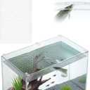 Colingmill 2 Pcs Aquarium Acrylic Fish Tank Lid Covers for 70/75/90/110 Gallon, 48 X18 Glass Cuttable Canopy Top Net, Anti-Jump Net with Clips (Each 22.68 x 16.93 x 0.1in)