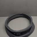 Upgraded 4986ER0004F Door Gasket Fit for Ken-More L-G Front Load Washer Rubber Seal, Washer Parts with Drain Port WM2250CW WM2050CW WM2301HR, Replaces 4986ER0004J 4986ER0004K 4986ER0004N by AMI PARTS