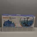 Besrey Kick Scooter for Kids Ages 3-10, 3-Wheel Folding Scooter with Adjustable Height, LED Light Wheels, Extra Wide Deck for Outdoor Activities (Pink)