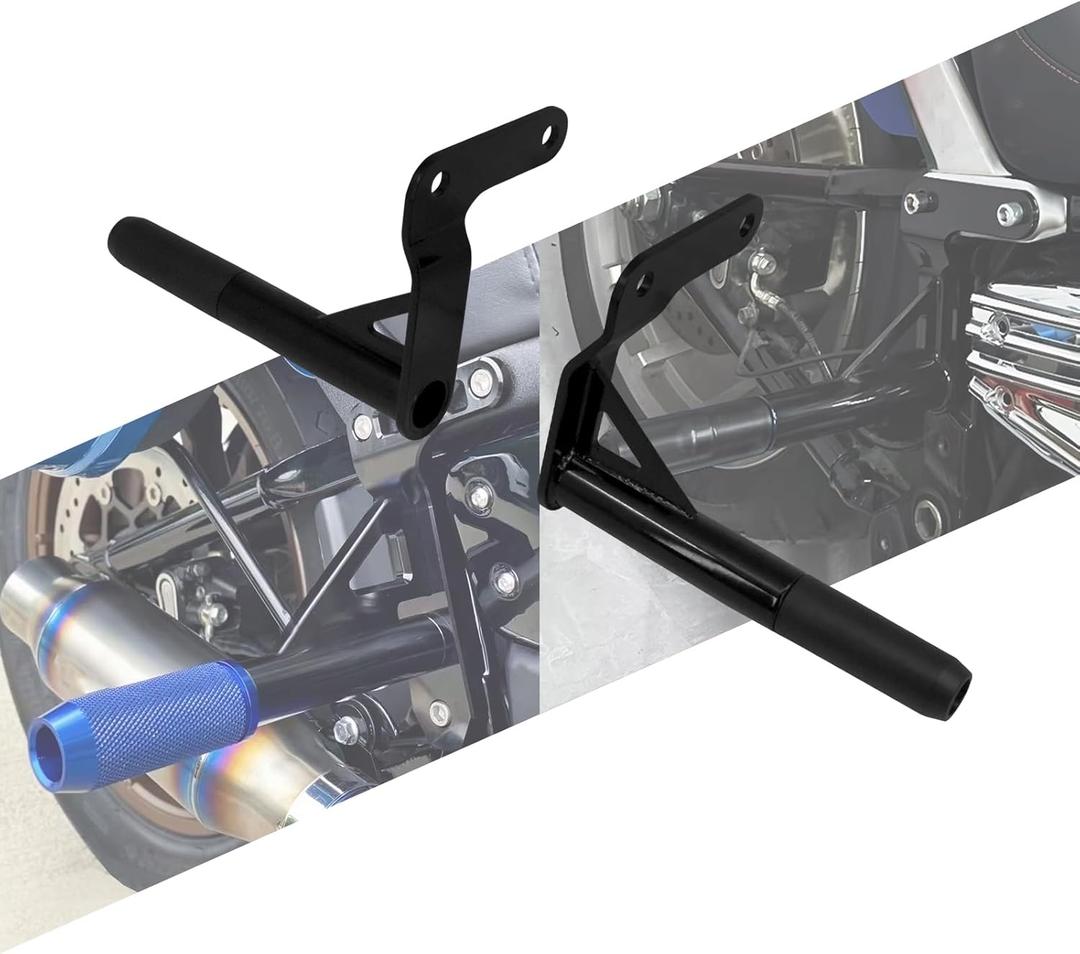 Motorcycle Passenger Peg Crash Bar Frame Slider Fit For Harley Low Rider Street Bob Heritage Classic FXBB FXLR 2018-2024