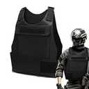 BEAUTI4U DURABLE CORDURA TACTICAL MILITARY VEST FOR MEN  ADJUSTABLE AIRSOFT VEST WITH MULTIFUNCTIONAL POCKETS, IDEAL FOR OUTDOOR TRAINING, HUNTING, AND COSPLAY