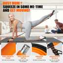 KUTIZE Pilates Bar Kit with Resistance Bands, Pilates Equipment, Multifunctional Pilates Bar for Women & Men, Pilates kit for Hip, Back, Arm, Full-Body Workouts, Home Gym Strength Training Equipment