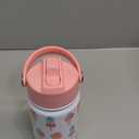 SANDJEST Ice Cream Kids Water Bottle With Straw Lid 12oz Insulated Stainless Steel, Travel Tumbler, Gifts For Girls, Birthday, Christmas, Back To School