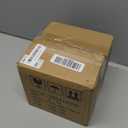 White Tissue Box Cover Square Resin Tissue Holder for Home Decor, Hand Poured Marble Ribbed Cube Tissue Box Holder – 5.5 Inch Heavy Duty Luxury Tissue Box Case for Bathroom, Living Room, Office