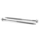 #12 x 5" Sheet Metal Screws 100PCS 410 Stainless Steel Hex Washer Head Fast Self Tapping Screws by SG TZH