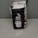 ARTIBETTER Portable Hand Crank Ice Crusher Chopper - Manual Ice Grinder for Kitchen, Travel, and Outdoor Use - Compact and Lightweight, Ideal for Shaved, Snow Cones, Slush and Drinks - Black