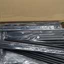 DIMJ Boot Rack 4-Tier - Black Metal Boot Storage Rack for Tall Boots Organizer Tall Boots, Multiuse Shoe Rack for Boots, Sneakers, High-Heel, Entryway, Fits 6 Pairs