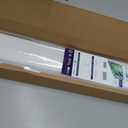Motorized Blinds with Remote, Blackout No Drill Cordless Smart Roller Shades, Automatic Blinds for Windows, White,30" W x 72" H