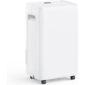 50Pints Dehumidifier with Drain Hose, 3,500 Sq.Ft Dehumidifier for Basement, 4.5L/1.19 Gallon Tank, Energy Star Cert. 41dB, Airflow Swing, Humidity Remover for Home, Bedroom & Bathroom