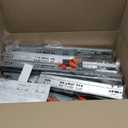 6 Pair of 20 Inch Undermount Soft Close Drawer Slides 100LB Load Capacity Full Extension Concealed Drawer Rails with 3D Locking Device