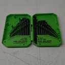 SWANLAKE 32PCS Hex Key Set, Allen Wrench Set Inch/Metric MM(0.7mm-10mm) SAE(0.028"-3/8)