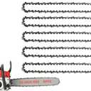 5Pack Chainsaw Chain 16 Inch 3/8" LP Pitch .043'' Gauge 55 Drive Links Fits 61PMMC3-55 Stihl MS170, MS171, MS180c- 36100050055 and More