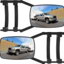 MKING Mirror Extenders For Towing, Clamp On Towing Mirror,Universal Towing Mirrors For Towing or Vehicle Car Truck, Towing Mirror On Side Adjustable 180 Degree Rotation Extends.