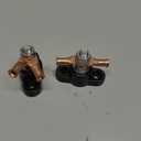 2 Pack 12V 250A Power Distribution Block 5/16" Single Stud Busbar M8 Terminal Bus Bar 12 Volt DC Battery Junction Post for Auto Boat Marine Solar System Positive and Negative