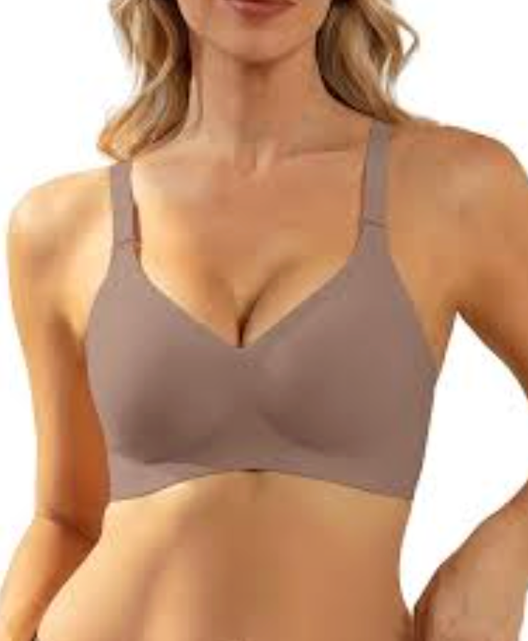 Bali Women's Breathe Wireless Bra, Cotton Modal T-Shirt Bras for Women, Full Coverage, Breathable, Convertible Straps XL