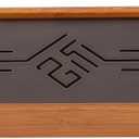 Tea Tray Drainage Type Cup Plate Traditional Chinese Serving Tray Kung Fu Tea Accessory 14.96 x 5.28 x 1.49inch