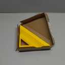 Tile Tool, Tile Edge Trim Cutting Tool for Installation, Precise 45-Degree Miter Cut Tile Trim Square Accessories for Pro and Beginner (1 Piece, Yellow)