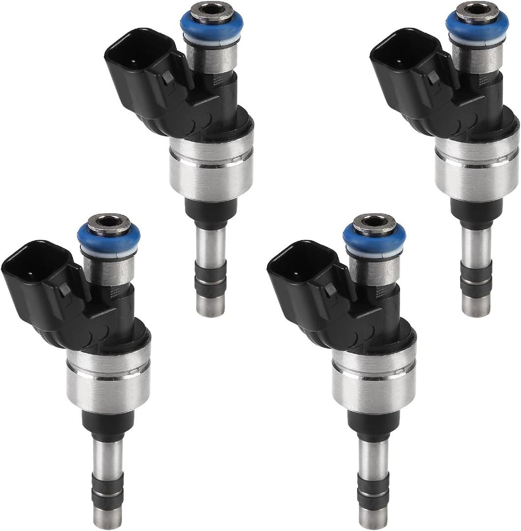 Fuel Injectors for Chevy Captiva Sport 2012-2015, Equinox 2011-2017, Impala 2014, Malibu 13-14, for GMC Terrain 11-17, for Buick Lacrosse 12-16, Regal 11-17, Verano 12-17 2.4L Replace 12633784 6Holes
