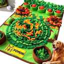 FOMINI Snuffle Mat for Dogs - 33.5 x 19.7 Pet Food & Dog Feeding Mat – Best Dog Boredom & Enrichment Toys for Large and Medium Smart Dogs – Interactive Snuffle Puzzle Toys for Training & Licking Fun