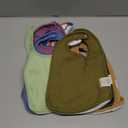 KeaBabies 8-Pack Organic Baby Bibs for Boys, Girls - Super Absorbent Cotton Drool Bibs for Baby Girl & Boy, Teething Toddler, Drooling Newborn, Ultra Soft & Machine Washable (Cruise)