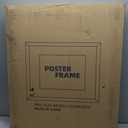 22x28 Picture Frame Set of 5, Black Poster Frame, Display Pictures 18 x 24 with Mat or 22 x 28 Without Mat for Horizontal or Vertical Wall Mounting, Wall Gallery Frame, 22x28-5PACK