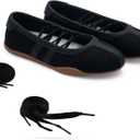 Tigeridea Sneakers for Women Comfortable Business Casual Tennis Shoes Lightweight Lace Up Ballet Flats Footwear Women's Fashion Retro Mary Jane Sneakers,  7.5