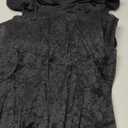 ZESICA Women's Long Sleeve Off Shoulder Bodycon Dresses Fall 2025 Ruched Lace Wedding Guest Cocktail Formal Maxi Dress Black Large