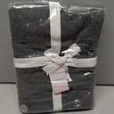 PurpleEssenecs Shower Curtain - Waffle Textured Heavy Duty Thick Fabric Shower Curtains for Bathroom, Luxury Weighted Cloth Bath Curtain - Fall Thanksgiving - 72" W x 72" L - Pack of 1 - Steel Grey