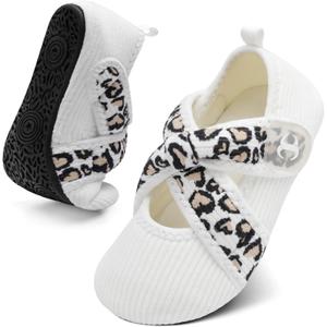 Scurtain Slippers for Women Comfy House Bedroom Corduroy Cross Bow Slide Slipper Shoes Ladies Adjustable Indoor Outdoor Slippers (8-9)